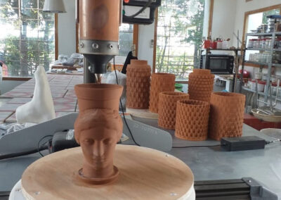 Tecnologia robocàsting de ceràmica a BCN 3D CERAMICS.
